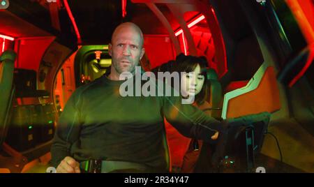 USA. Shuya Sophia Cai in a scene from the (C)Warner Bros.new film: The Meg 2: The Trench (2023