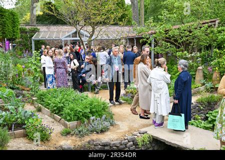 London, UK. 22nd May, 2023. Chelsea, London, UK on May 22 2023. at the RHS Chelsea Flower Show at the Royal Hospital Chelsea, London, UK on May 22 2023. Credit: Francis Knight/Alamy Live News Stock Photo