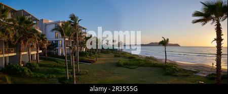 The luxury Conrad Punta de Mita Resort, Nayarit MX Stock Photo