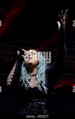 Italy 15 May 2023 Emlyn - opening act for Ava Max - live at Fabrique ...