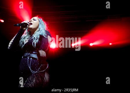 Italy 15 May 2023 Emlyn - opening act for Ava Max - live at Fabrique ...