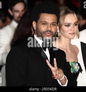 May 22, 2023, Cannes, Cote d'Azur, France: ABEL TESFAYE also know as THE WEEKND attends the screening of 'The Idol' during the 76th Annual Cannes Film Festival at Palais des Festivals. (Credit Image: © Mickael Chavet/ZUMA Press Wire) EDITORIAL USAGE ONLY! Not for Commercial USAGE! Stock Photo