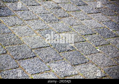 Background from paver blocks Stock Photo