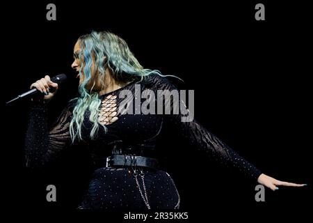 Italy 15 May 2023 Emlyn - opening act for Ava Max - live at Fabrique ...