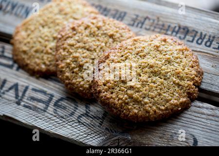 Oat cookies Stock Photo