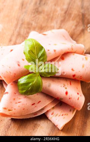 Cold meat products Stock Photo