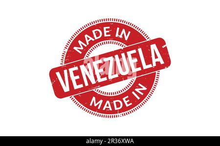 Made In Venezuela Rubber Stamp Stock Vector