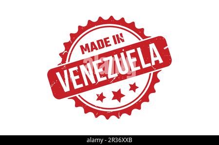Made In Venezuela Rubber Stamp Stock Vector