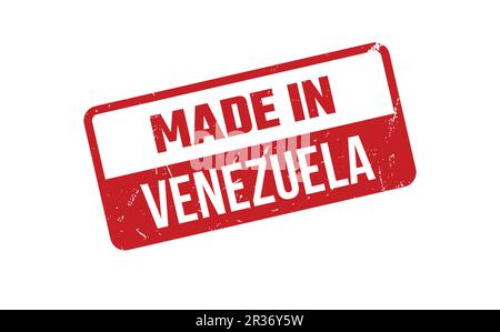 Made In Venezuela Rubber Stamp Stock Vector