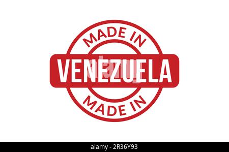 Made In Venezuela Rubber Stamp Stock Vector