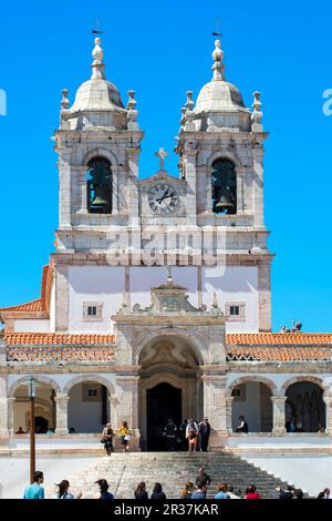 Church of Nossa Senhora de Nazare, Nazare, Extremadura and Ribatejo, Portugal Stock Photo