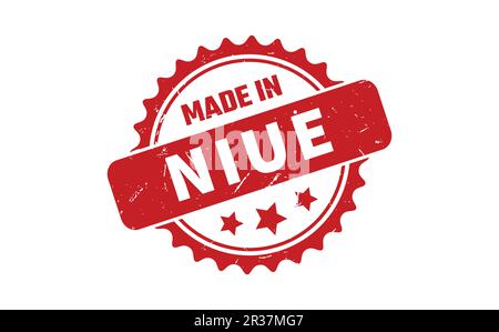 Made In Niue Rubber Stamp Stock Vector