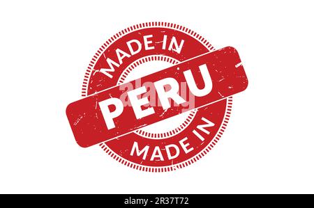 Made In Peru Rubber Stamp Stock Vector Image & Art - Alamy