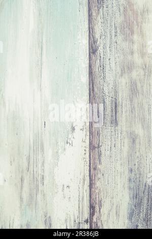 A wooden background with wood grain detailing (top view) Stock Photo
