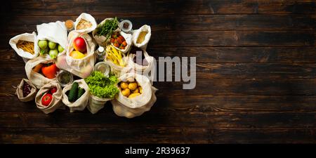 Zero waste shopping and sustanable consumption lifestyle concept Stock Photo