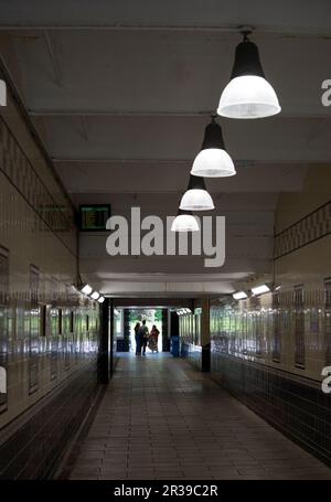 The subway at Solihull railway station, West Midlands, England, UK Stock Photo