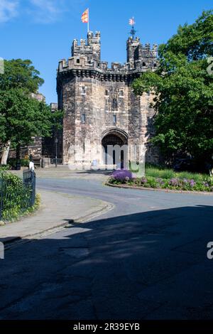 Lancaster Castle Prison Stock Photo