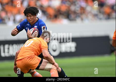 Panasonic Wild Knights' Shota Fukui during the 2022-23 Japan
