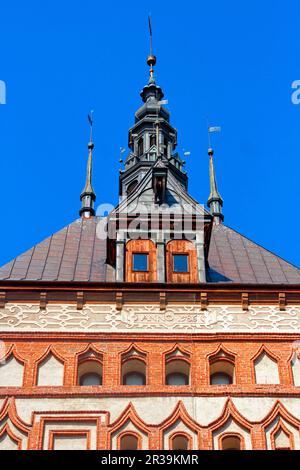 Amber Museum in prison tower in Gdansk Stock Photo