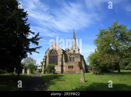 St Cassian's church, Chaddesley Corbett, Worcestershire, England, UK. Stock Photo