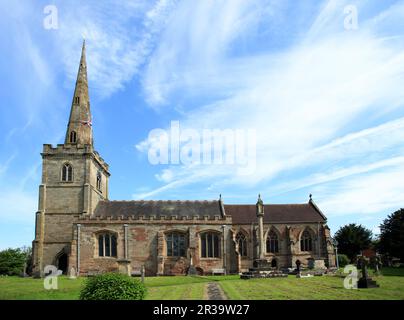 St Cassian's church, Chaddesley Corbett, Worcestershire, England, UK. Stock Photo