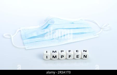 Vaccinate to protect against the COVID-19 virus Stock Photo