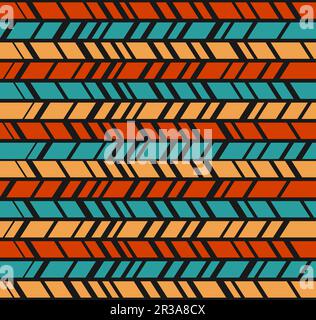 Tribal Seamless Pattern. Boho wedding design. Bali aesthetic vector graphic. Decorative design for backgrounds, printing projects and web graphics. Stock Vector