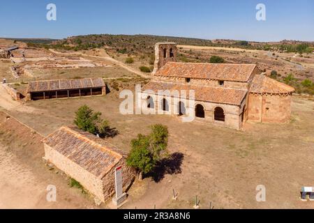 Tiermes, Yacimiento arqueológico de Tiermes, Soria, comunidad autónoma de Castilla y León, Spain, Europe. Stock Photo
