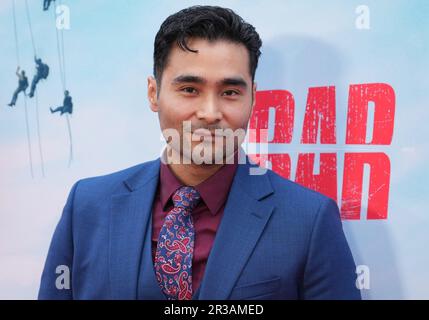 David Chinchilla arrives at the Netflix's FUBAR Los Angeles Premiere held at The Grove in Los Angeles, CA on Monday, ?May 22, 2023. (Photo By Sthanlee B. Mirador/Sipa USA) Stock Photo