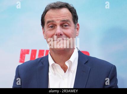 Andy Buckley arrives at the Netflix's FUBAR Los Angeles Premiere held at The Grove in Los Angeles, CA on Monday, ?May 22, 2023. (Photo By Sthanlee B. Mirador/Sipa USA) Stock Photo