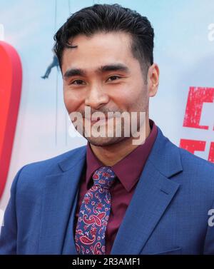 David Chinchilla arrives at the Netflix's FUBAR Los Angeles Premiere held at The Grove in Los Angeles, CA on Monday, ?May 22, 2023. (Photo By Sthanlee B. Mirador/Sipa USA) Stock Photo