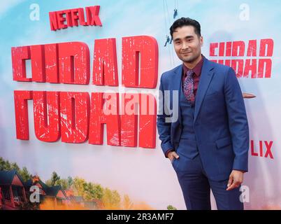 David Chinchilla arrives at the Netflix's FUBAR Los Angeles Premiere held at The Grove in Los Angeles, CA on Monday, ?May 22, 2023. (Photo By Sthanlee B. Mirador/Sipa USA) Stock Photo