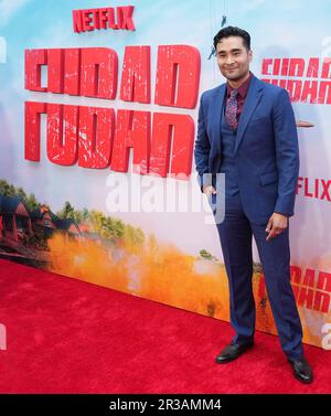 David Chinchilla arrives at the Netflix's FUBAR Los Angeles Premiere held at The Grove in Los Angeles, CA on Monday, ?May 22, 2023. (Photo By Sthanlee B. Mirador/Sipa USA) Stock Photo