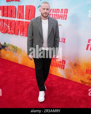 Los Angeles, USA. 22nd May, 2023. Jonathan Koensgen arrives at the Netflix's FUBAR Los Angeles Premiere held at The Grove in Los Angeles, CA on Monday, ?May 22, 2023. (Photo By Sthanlee B. Mirador/Sipa USA) Credit: Sipa USA/Alamy Live News Stock Photo