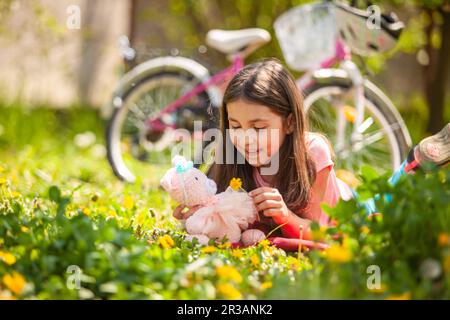 The most cherished dream for any little girl Stock Photo