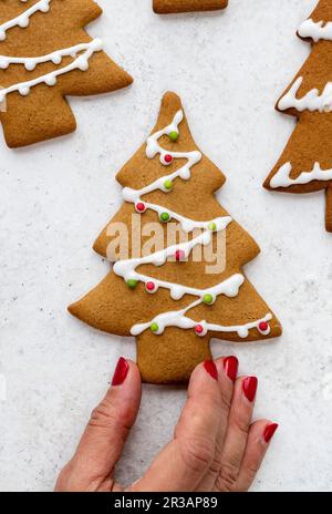 Gingerbread cookies Stock Photo