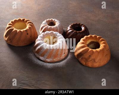 Different ring cakes Stock Photo