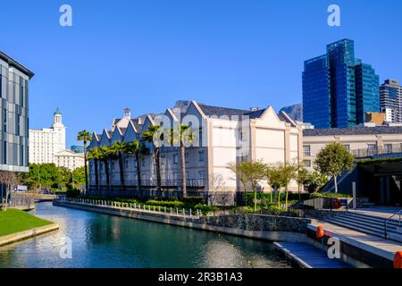 South Africa, Western Cape Province, Cape Town, Battery Park in Victoria and Alfred Waterfront Stock Photo
