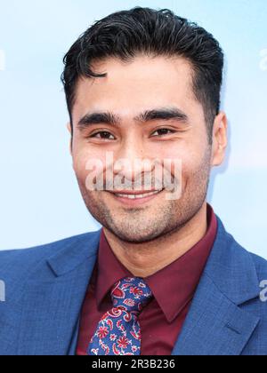 LOS ANGELES, CALIFORNIA, USA - MAY 22: Canadian actor and stunt performer David Chinchilla arrives at the Los Angeles Premiere Of Netflix's 'FUBAR' Season 1 held at AMC The Grove 14 on May 22, 2023 in Los Angeles, California, United States. (Photo by Xavier Collin/Image Press Agency) Stock Photo