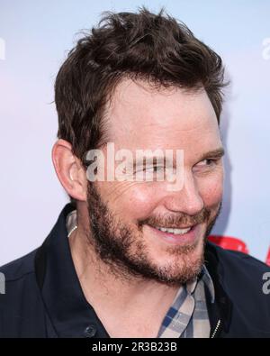 LOS ANGELES, CALIFORNIA, USA - MAY 22: American actor Chris Pratt arrives at the Los Angeles Premiere Of Netflix's 'FUBAR' Season 1 held at AMC The Grove 14 on May 22, 2023 in Los Angeles, California, United States. (Photo by Xavier Collin/Image Press Agency) Stock Photo