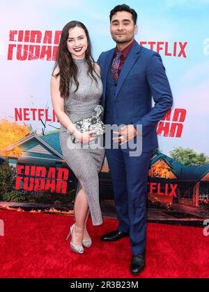 Los Angeles, United States. 22nd May, 2023. LOS ANGELES, CALIFORNIA, USA - MAY 22: Canadian actor and stunt performer David Chinchilla arrives at the Los Angeles Premiere Of Netflix's 'FUBAR' Season 1 held at AMC The Grove 14 on May 22, 2023 in Los Angeles, California, United States. (Photo by Xavier Collin/Image Press Agency) Credit: Image Press Agency/Alamy Live News Stock Photo