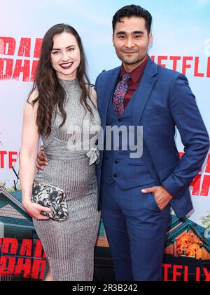 Los Angeles, United States. 22nd May, 2023. LOS ANGELES, CALIFORNIA, USA - MAY 22: Canadian actor and stunt performer David Chinchilla arrives at the Los Angeles Premiere Of Netflix's 'FUBAR' Season 1 held at AMC The Grove 14 on May 22, 2023 in Los Angeles, California, United States. (Photo by Xavier Collin/Image Press Agency) Credit: Image Press Agency/Alamy Live News Stock Photo