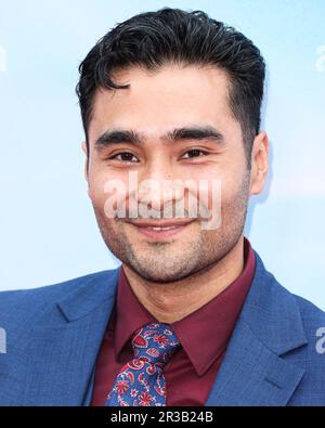 Los Angeles, United States. 22nd May, 2023. LOS ANGELES, CALIFORNIA, USA - MAY 22: Canadian actor and stunt performer David Chinchilla arrives at the Los Angeles Premiere Of Netflix's 'FUBAR' Season 1 held at AMC The Grove 14 on May 22, 2023 in Los Angeles, California, United States. (Photo by Xavier Collin/Image Press Agency) Credit: Image Press Agency/Alamy Live News Stock Photo