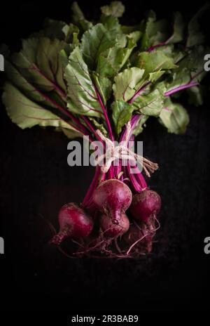 A bunch of beetroot Stock Photo