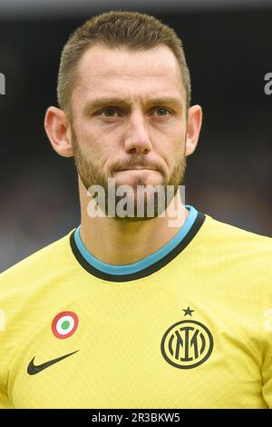 de vrij stefan FC Internazionale during serie A match FC Internazionale