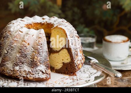 Classic ring cake Stock Photo