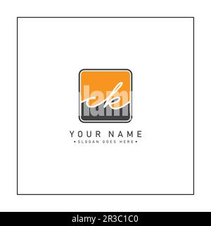 Simple Signature Logo for Alphabet CK - Handwritten Signature for Photography and Fashion Business Stock Vector