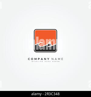 CS Handwritten Signature logo - Vector Logo Template for Beauty, Fashion and Photography Business Stock Vector