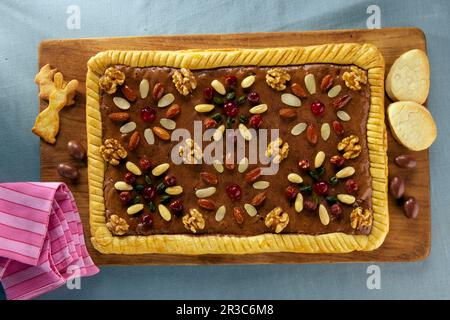 Mazurek - Polish Easter cake Stock Photo
