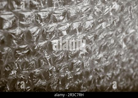 Wrapping plastic bubbles texture for background Stock Photo